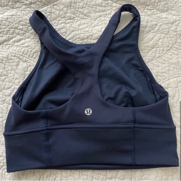 University of Michigan Lululemon Wunder Train Sports Bra size 6 - Picture 5 of 5